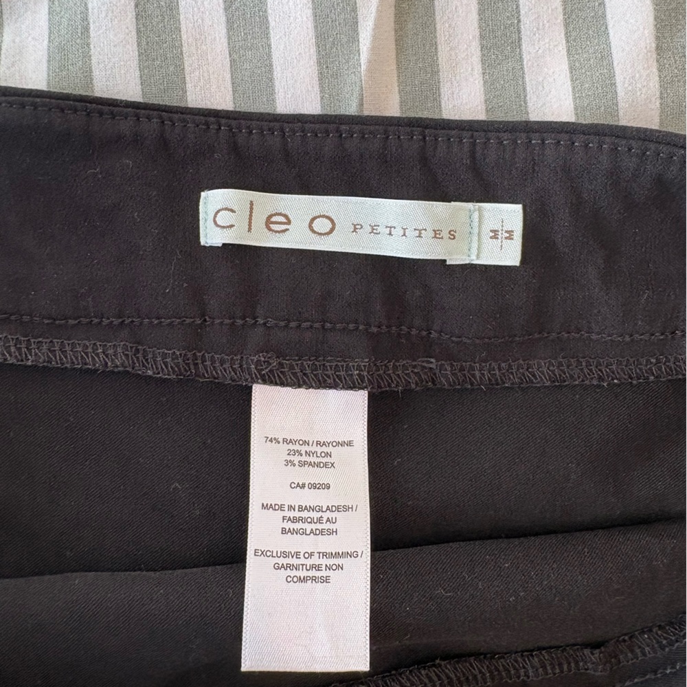 cleo Black Women's Pencil Skirt - Professional Slim Fit - Picture 3 of 5